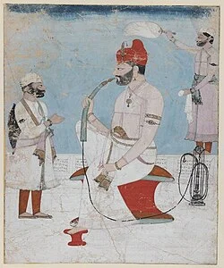Raja Sansar Chand of Kangra · c.1800–1810